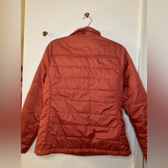 Salmon color Puffer L.L Bean Jacket women’s s - Picture 3 of 5
